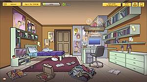 More oppai action in this hentai video