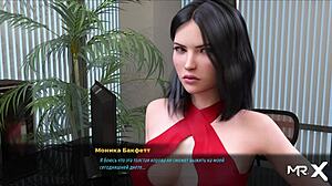 Fashionbusiness E2 35: Showing Breasts to Another Girl in 3D Game?