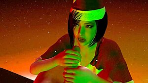 hey there, ever heard of a very wild christmas story with crazy anime twists?