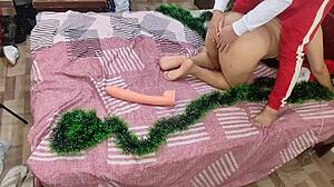 I’m suckin’ my stepmom’s big ass for Christmas, oops, meant to say lovin’!