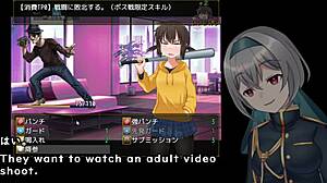 Kunugi-chan's Life Crashed in Game with Machine-Translated Subtitles by Silent V Ghost
