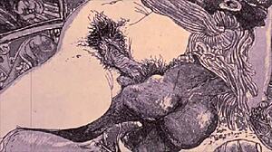 See These Vintage Erotic Drawings!