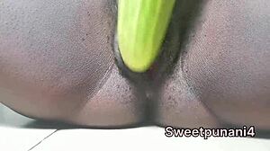 Finger myself? How about you join for wet anal with monster cock action?