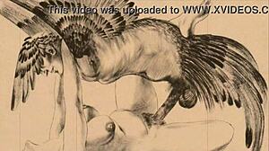 See These Vintage Erotic Drawings!