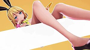 Cartoon-based AMV with Iwara's sexy otaku look