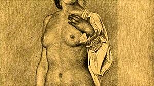 Detailed Vintage Retro Erotic Comic Drawings Featuring Sensual Anime Animations