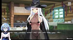 yo, the witch's sexual prison in hentai gameplay 9 is wild!