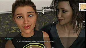 is jamie worried about liz in this 3d milf college scene