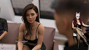 roleplay in stockings in steps of debauchery 46