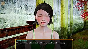 Visual novel with anime art and PC gameplay called Family 506