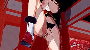 Detailed 3D cartoon animation showcasing unique hentai scenes with flair