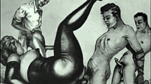 vintage erotic drawings bring retro anime charm to life for fans