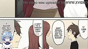 hey, imaizumi's house is where all the gals with big tits gather for some hot asian hentai fun