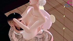 Katyqueenff在IMVU 3D卡通动漫中与粉丝享受乐趣