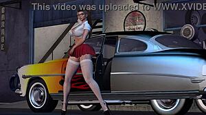 hot rod dancer alexxa solo ass dancing anime