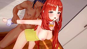Cartoon porn with anime sex scenes featuring Nirvana's damaged voice