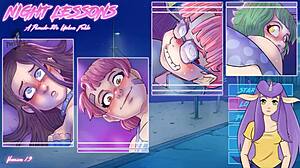 night lessons part 7 got me banging hard at the restaurant