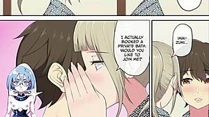 Gals with big tits gather at Imaizumi's house for intense encounters in part 5.