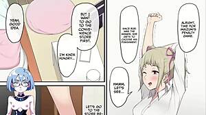 i can't get enough of gals gathering at imaizumi's house