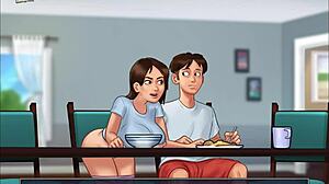 Summertime Saga 204 Erotic Anime Unleashes Raw Bedroom Action.