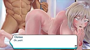 Gamer girls play with a monster cock