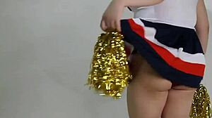 cheerleaders squirting in cheerleader costumes. this is the second time i've squirted this much. big squirt edition full.