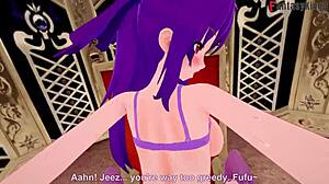 Scathach-skadi rides throne in intense fantasy fucking