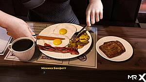 fashionbusiness showing pussy in restaurant e2 53 with big tits