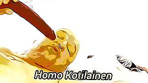 Homo kotilainen's secret desire for BBC: an animated sex confession