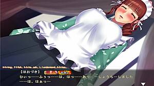 Maid-san to boin game Hozuki scene 2 English