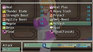 Girl B hero scenes explode with intense action in part 16 featuring Loretta. Dive into epic hentai battles now.