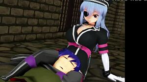 Girl B Hero Scenes with Astriede 2 in Part 13. Wild Action Unfolds in Anime Game.