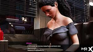 fashionbusiness showing pussy in restaurant e2 53 with big tits