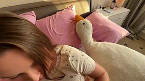 yo, check our real homemade banging with loud moans and a messy cumshot.