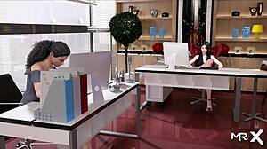 Fashionbusiness - Grabbing big boobs at work in E2 64 is daring.