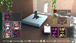 The temperature is rising in the animated porn movie