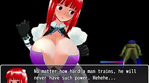 Cartoon sex scenes with Girl B Hero in Monster Lord 2