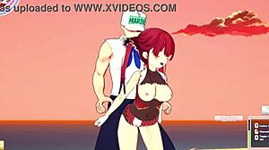 Hell yeah, Houshou Marine banging hard on Sex Beach!