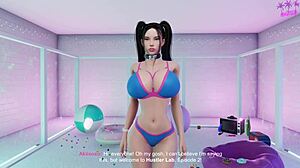 3DXChat game-based porn: Asian cutie