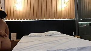 Riding Young Guy's Big Cock, He Fills My Pussy With Cum