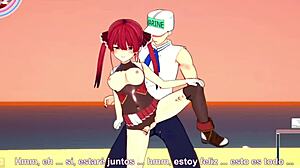 Hell yeah, Houshou Marine banging hard on Sex Beach!
