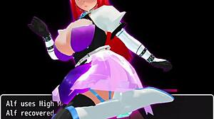 girl b hero faces monster lord 5 in part 39