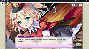 mist train girls x messina a rank scene, just a quick anime game moment!