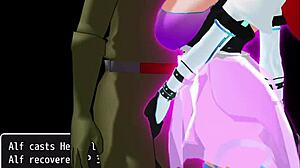 girl b hero faces monster lord 5 in part 39