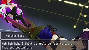 girl b hero faces monster lord 5 in part 39