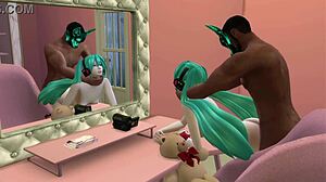 Miku Getting Fucked By A Black Guy!