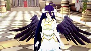 Overlord阿尔贝多与魅魔完整幻想性爱