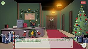 claus secret surprise xmas hentai game ep 3 mrs santa tease us with her underskirt anal plug 🎄