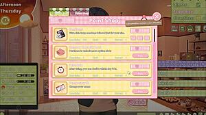 Summer Clover Harem Hentai Game Ep 4 - Caught Boss Masturbating to My Giant Cock