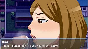 Trepando with son's friend in park at night, wife's unfaithful hentai routine part 13